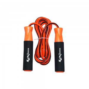 FLORO Skipping Rope by Koxtons – Foam Handle | Non-Adjustable, Long-Lasting PVC Rope for Athletes