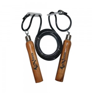 PRACTICE Skipping Rope by Koxtons – Wooden Handle | Best Skipping Rope for Beginners