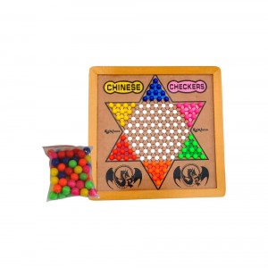 Chinese Checker With Coin 13"