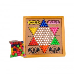 Chinese Checker With Coin 18"