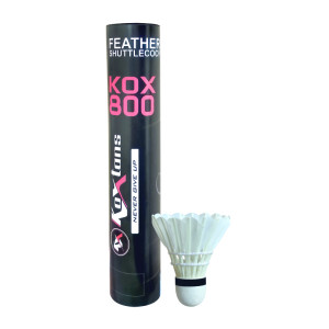 Koxtons KOX-800 Feather Shuttlecock – 10 Pcs