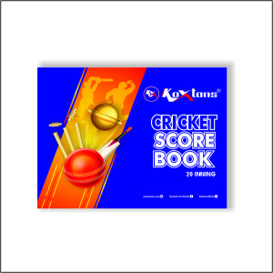 Koxtons Cricket Score Book – 20 Innings