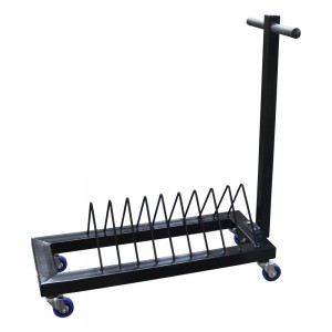 Koxtons Plate Trolley With 2 Pc Rod Holder