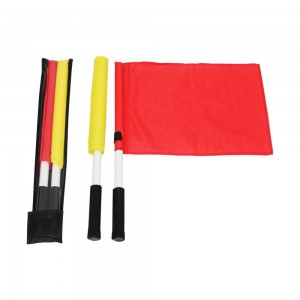 Koxtons Referee  Flag - Red & Yellow