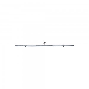 Koxtons Weight Lifting Rod Chrome Practice (23mm) 4ft